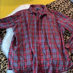 Club room plaid xxl shirt